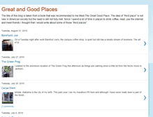 Tablet Screenshot of greatandgoodplaces.blogspot.com