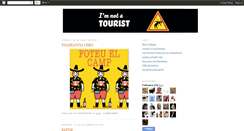 Desktop Screenshot of imnotaturist.blogspot.com