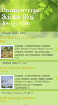 Mobile Screenshot of environmentalsciblog.blogspot.com