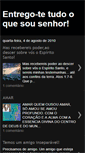 Mobile Screenshot of entrego-tetudooquesousenhor.blogspot.com
