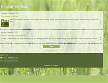 Tablet Screenshot of naturalviewing.blogspot.com