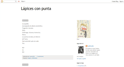 Desktop Screenshot of lapicesconpunta.blogspot.com