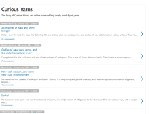 Tablet Screenshot of curiousyarns.blogspot.com