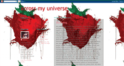 Desktop Screenshot of hello-acrossmyuniverse.blogspot.com