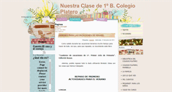 Desktop Screenshot of platero1b.blogspot.com