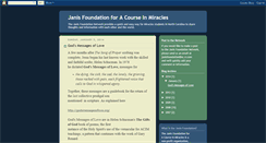 Desktop Screenshot of janisfoundation.blogspot.com