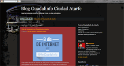 Desktop Screenshot of blogatarfe.blogspot.com