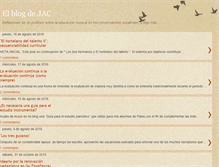 Tablet Screenshot of elblogdejac.blogspot.com
