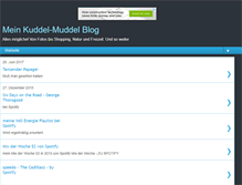 Tablet Screenshot of mein-kuddelmuddel.blogspot.com