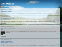 Tablet Screenshot of eldemariano.blogspot.com