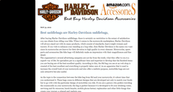 Desktop Screenshot of harleydavidson-accessoriess.blogspot.com