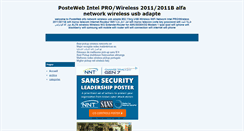 Desktop Screenshot of posteweb.blogspot.com