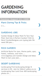 Mobile Screenshot of gardening-info4u.blogspot.com