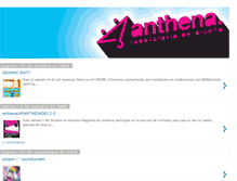 Tablet Screenshot of anthenalab.blogspot.com