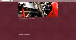 Desktop Screenshot of ducatipassione.blogspot.com