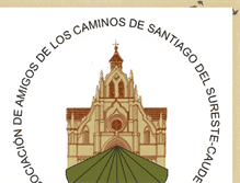 Tablet Screenshot of caminosantiagocaudete.blogspot.com