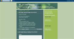 Desktop Screenshot of mrsbgarcia.blogspot.com