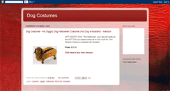 Desktop Screenshot of dogcostumes101.blogspot.com