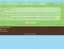 Tablet Screenshot of contralaextincion.blogspot.com