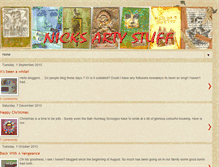 Tablet Screenshot of nicksartystuff.blogspot.com