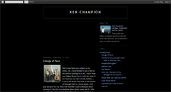Desktop Screenshot of kenchampion.blogspot.com