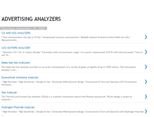 Tablet Screenshot of advertising-analyzer.blogspot.com