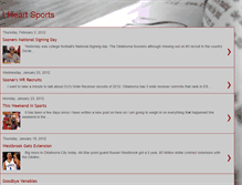 Tablet Screenshot of ihearteverythingsports.blogspot.com