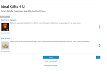 Tablet Screenshot of idealgifts4u.blogspot.com
