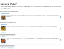 Tablet Screenshot of magpieskitchen.blogspot.com
