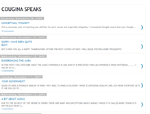 Tablet Screenshot of couginaspeaks.blogspot.com