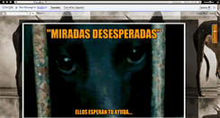 Desktop Screenshot of miradasdesesperadas.blogspot.com