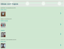 Tablet Screenshot of ideiascomtrapos.blogspot.com