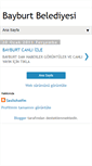 Mobile Screenshot of bayburtbelediyesi.blogspot.com