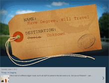 Tablet Screenshot of havedegreewilltravel.blogspot.com
