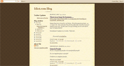 Desktop Screenshot of idiotwebmaster.blogspot.com