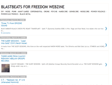 Tablet Screenshot of blastbeatsforfreedom.blogspot.com