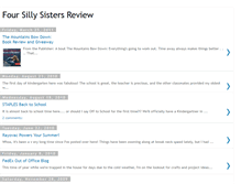 Tablet Screenshot of foursillysistersreview.blogspot.com