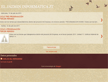 Tablet Screenshot of eljazmininformaticajt.blogspot.com