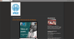Desktop Screenshot of ipecperu.blogspot.com