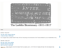 Tablet Screenshot of ludditebicentenary.blogspot.com