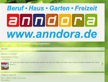 Tablet Screenshot of anndora.blogspot.com