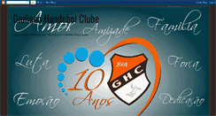 Desktop Screenshot of clubeghc.blogspot.com