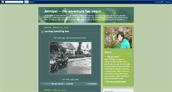 Desktop Screenshot of jennipal.blogspot.com