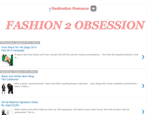 Tablet Screenshot of fashion2obsession.blogspot.com