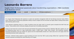 Desktop Screenshot of leonardoborrero.blogspot.com