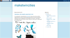 Desktop Screenshot of maketwincities.blogspot.com