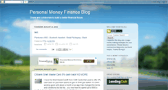 Desktop Screenshot of personalmoneyfinance.blogspot.com