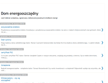 Tablet Screenshot of domenergooszczedny.blogspot.com