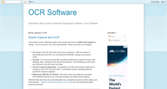 Desktop Screenshot of ocrsoftware-1.blogspot.com