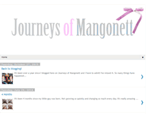 Tablet Screenshot of journeysofmangonett.blogspot.com